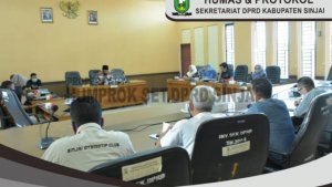 Komisi I DPRD Sinjai Rapat Kerja Bersama Dispora