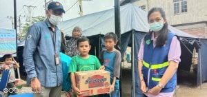 PLN Salurkan Bantuan Lebih Rp 500 Juta Ringankan Beban Pengungsi Gempa Sulbar