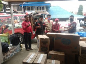 PDIP Salurkan 3,5 Ton Beras Bantu Korban Gempa Sulbar