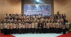 Susun Program Kerja 2020, Kwarcab Pramuka Kota Makassar Gelar Rapat Kerja