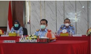 Wamenkum HAM Beri Pengarahan ke Kanwil Se-Indonesia Terkait FPI