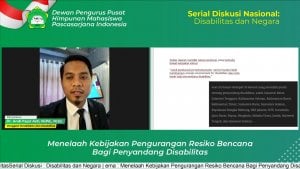 Indonesia Rawan Bencana, Andi Fajar Asti: Hadirkan Energic Environment for Disabilities