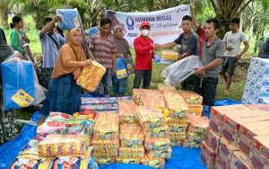 Hiswana Migas Sulawesi Bantu Korban Bencana Sulbar dan Sulut