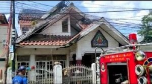 Kebakaran Melanda Rumah Dirut Bank di Makassar, Diduga karena Korsleting
