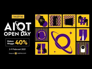 Promo Spesial realme, Diskon hingga 40 Persen di AIoT Open Day