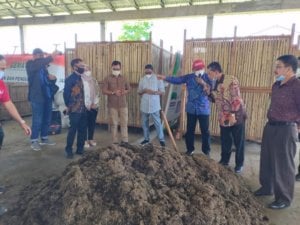 Desain Metode Pengolahan Sampah Organik, Pemkab Barru Kunjungi TOSS Center Klungkung, Bali