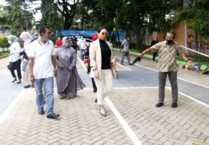 Berkat Perjuangan Legislator Golkar Debbie Rusdin, Halamam SMKN 6 Makassar Tak Lagi Tergenang Air