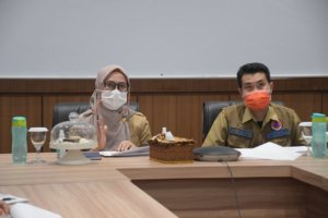 Rapat Monev Rehabilitasi dan Rekonstruksi Bencana Masif, Indah Laporkan Ini ke Doni Monardo