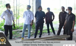 Pansus DPRD Sinjai Kunjungi Bangunan Masjid Islamic Center, Cocokkan Laporan Pemda