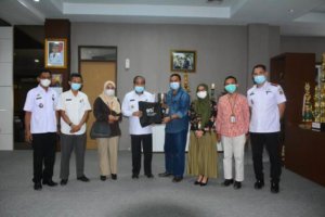 Dollah Mando Terima Audiensi PT Bank Syariah Indonesia