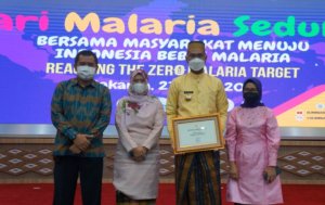 Hebat, ASA Satu-satunya Bupati di Sulsel Terima Sertifikat Eliminasi Malaria