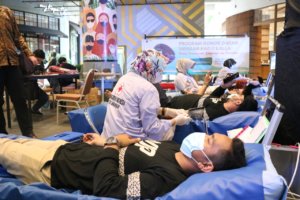 Aksi Donor Darah di Kalla Fair Kumpulkan 213 Kantong Darah