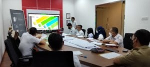 Secara Virtual, Sekda Kota Makassar Ikuti Sosialisasi Aplikasi MCP KPK RI