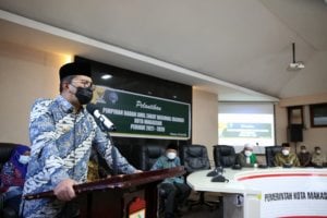 Wali Kota Makassar Lantik Pimpinan Baznas Kota Makassar Periode 2021-2026