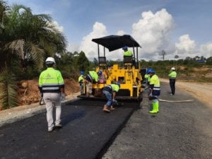 Kalla Aspal Dukung Pembangunan Jalan di Beberapa Wilayah di Sulawesi