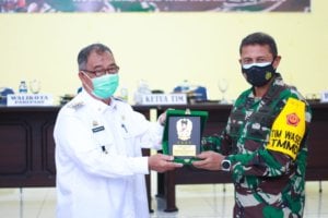 Wawali Parepare Terima Kunjungan Ketua Tim Wasev Mabes TNI AD