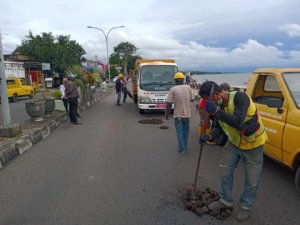 Tanggapi Keluhan Warga, Pemkot Sigap Perbaiki Kerusakan Jalanan Umum di Tiro Sompe