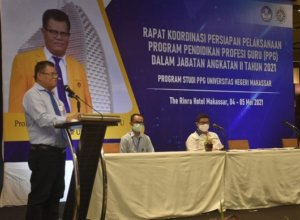 Buka Rakor PPG, Rektor UNM: Kita Ini Bagian Penentu Kualitas SDM Indonesia