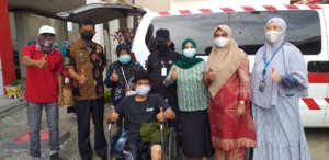 Sembuh, Warga Asal Subang Dipulangkan ke Kampung Halamannya