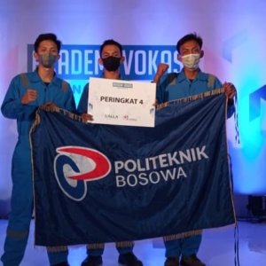 Mahasiswa Politeknik Bosowa Sabet Juara di Ajang Akademi Vokasi Indonesia