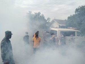 Antisipasi DBD, Dinkes Sidrap Fogging Serentak di 11 Kecamatan