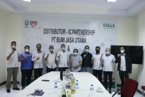 Kalla Logistics Resmi Jadi Distributor Ice Cream Walls