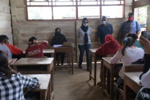 Ke Seko, Bupati Luwu Utara Tinjau Pelaksanaan Ujian Sekolah
