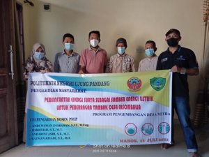 PLTS Rakitan PNUP Bantu Petani Tambak di Desa Nisombalia