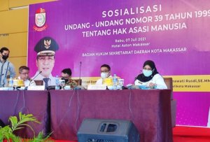 Sosialisasi HAM Pemkot Makassar, Kemenkumham Sulsel Dorong Makassar Peduli HAM 2021