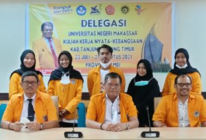 Lima Mahasiswa UNM Ikuti KKN Kebangsaan di Jambi, Prof Husain Syam Beri Apresiasi
