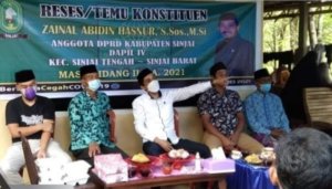 Anggota DPRD Zainal Abidin Hasnur Serap Aspirasi Warga Di Sinjai Barat