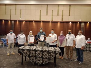 PMI Kota Makassar Jalin MoU dengan Yayasan Hadji Kalla
