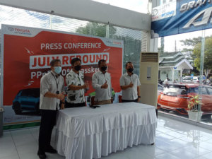 PPnBM 0 Persen Lagi,  Hadji Kalla Genjot Penjualan Toyota di Luwu Raya