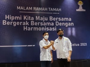 Fadel Taufan dan Nidal Rusdin Sepakat Bergerak Bersama Majukan HIPMI Makassar