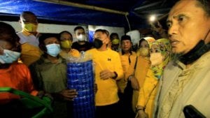 Lagi, Golkar Makassar Bantu Korban Kebakaran, Donasi 100 Buah Kasur