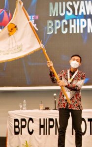 Bangkitkan Wirausaha Sosial dan Ekonomi, Fadel Resmi Nakhodai HIPMI Makassar