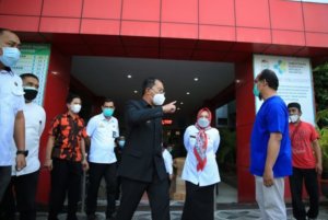 Jadikan RSUD Daya Makassar Rumah Sakit Covid 19, Danny Tambah Ketersediaan Tempat Tidur