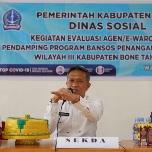 Pemprov Apresiasi Tikor Kabupaten Bone yang Lakukan Evaluasi Program Bansos