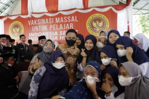 Vaksinasi Pelajar di Bantaeng Capai 3.000 Orang