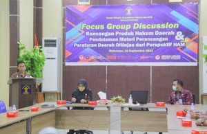 Kemenkumham Sulsel Gelar FGD Ranperda Berperspektif HAM Bahas Ranperda Kota Makassar