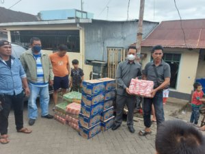 Gerindra Makassar Gerak Cepat Bantu Korban Kebakaran di Jalan H Kalla 2