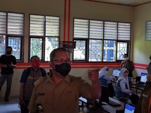 Sebanyak 28 SMP di Makassar Mulai Simulasi PTM, 100 Persen Siswa Dipastikan Antigen