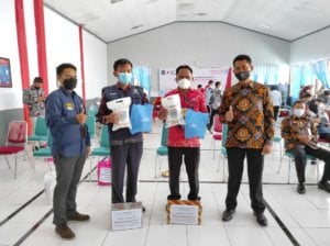 HDKD 2021, Rudenim Makassar, Lapas Perempuan dan Lapas Narkotika Gowa Donasi New Normal Kit ke Nakes
