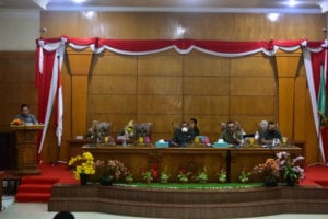 Pembahasan Tiga Ranperda Berlanjut, Wabup Sidrap Sampaikan Jawaban Bupati atas Pemandangan Umum Fraksi DPRD