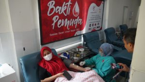 Kolaborasi Komunitas di Makassar Sukses Kumpulkan 288 Kantong Darah