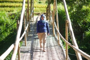 Husniah Talenrang Kunjungi Dua Objek Wisata Tombolo Pao Gowa