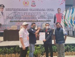 Jabat Ketua KONI Makassar, Ahmad Susanto Segera Rampungkan Kepengurusan