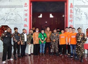 GP Anshor dan Banser NU Amankan Peresmian Klenteng Kwan Kong Parepare