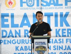 Hadiri Pelantikan AFK, Bupati ASA Harap Futsal Berkembang hingga Pelosok