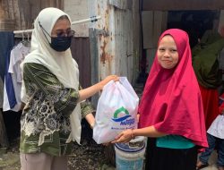 Andalan Mengaji Berbagi 100 Paket Sembako ke Warga Membutuhkan di Makassar